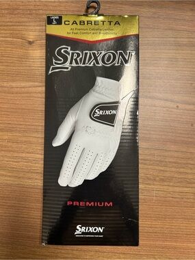 Srixon Premium Ladies White Cabretta Leather Golf Glove - Left Hand